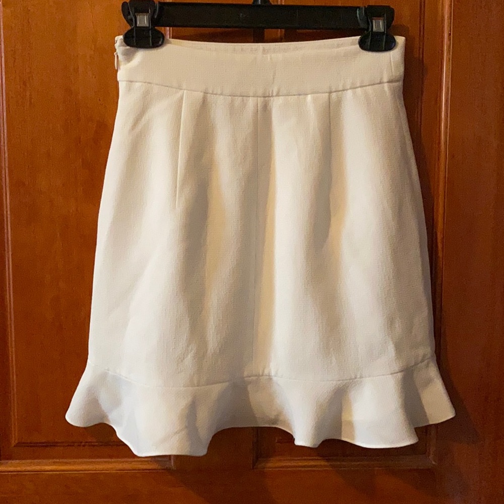 NWT Club Monaco White Tulip Skirt Size 00